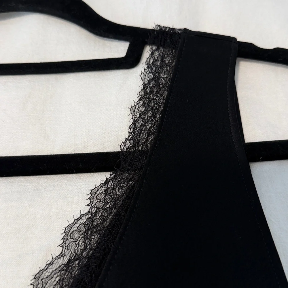 LESET Barb Lace V Neck Mini Dress - Picture 5 of 10